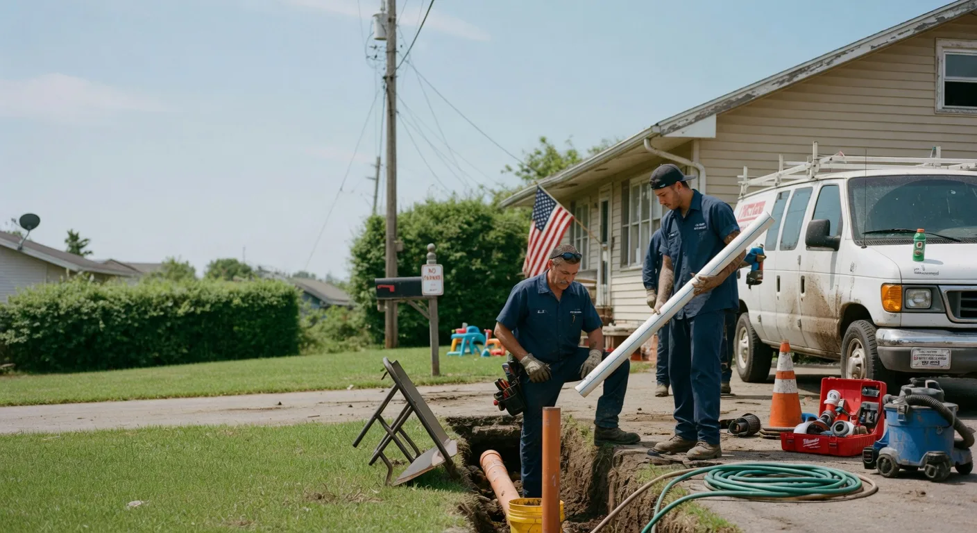 Clogged Drain Repair in Brownsville, OH